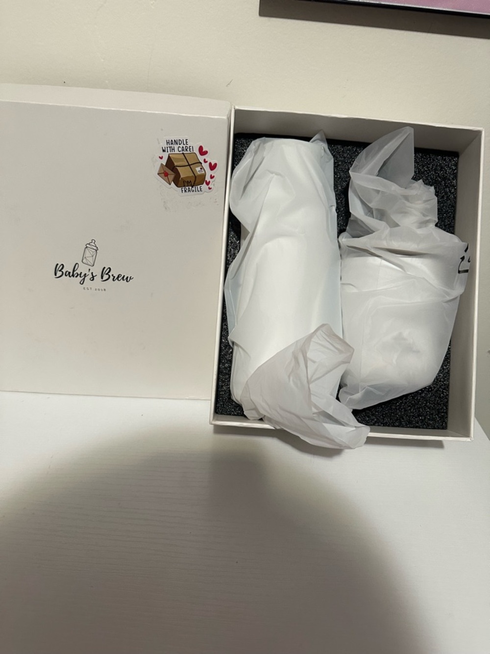 Baby's Brew White Bottle Warmer